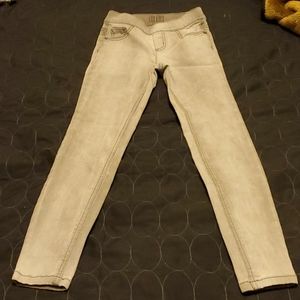 Justice pull on jean leggings